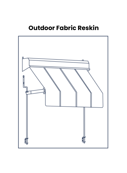 DIY Outdoor Fabric Reskins - Blinds Downunder